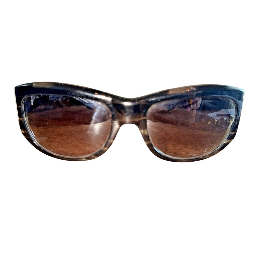 Vera Wang‎ V227 OX Sunglasses Dark Tortoise Rectangular Cat Eye Women 52-18-135